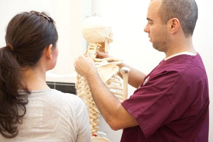 specialist consultation for cervical osteochondrosis