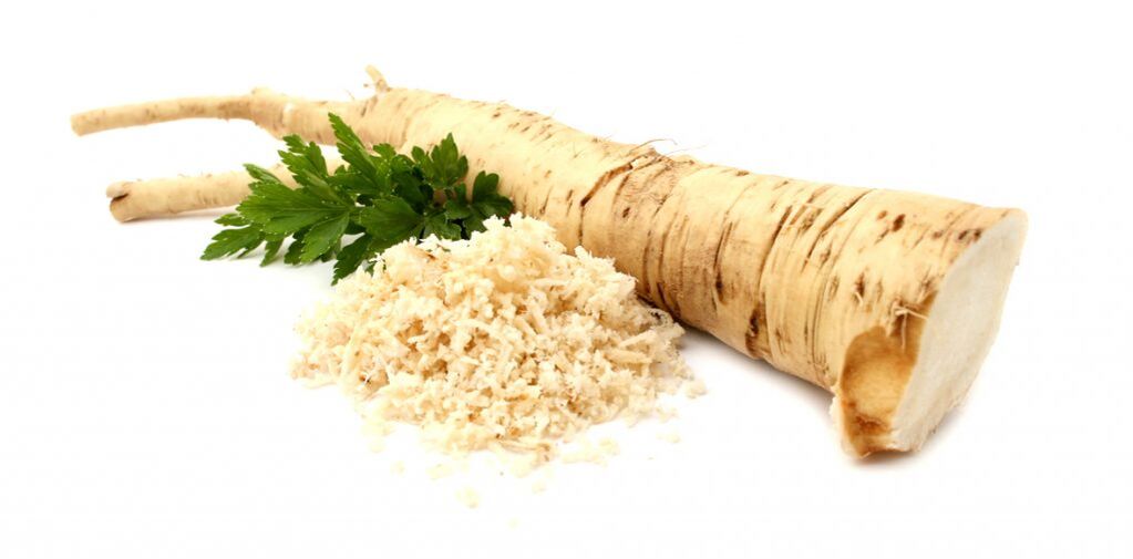 Rubbing with horseradish and old for osteochondrosis of the cervix