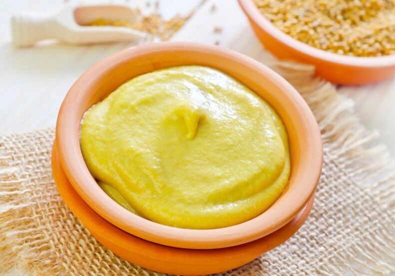 mustard-egg mixture in the treatment of cervical osteochondrosis