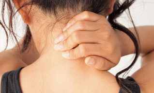 The location of the pain effective compresses and rubbing